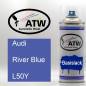 Preview: Audi, River Blue, L50Y: 400ml Sprühdose, von ATW Autoteile West.